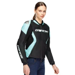 RACING 5 - CHAQUETA MOTO DE CUERO MUJER