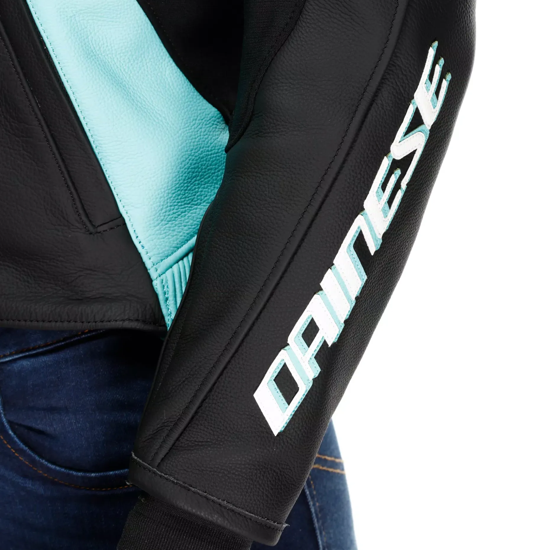 RACING 5 - CHAQUETA MOTO DE CUERO MUJER