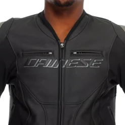 RACING 5 - CHAQUETA MOTO DE CUERO HOMBRE