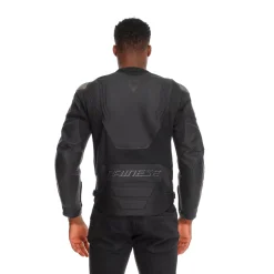 RACING 5 - CHAQUETA MOTO DE CUERO HOMBRE