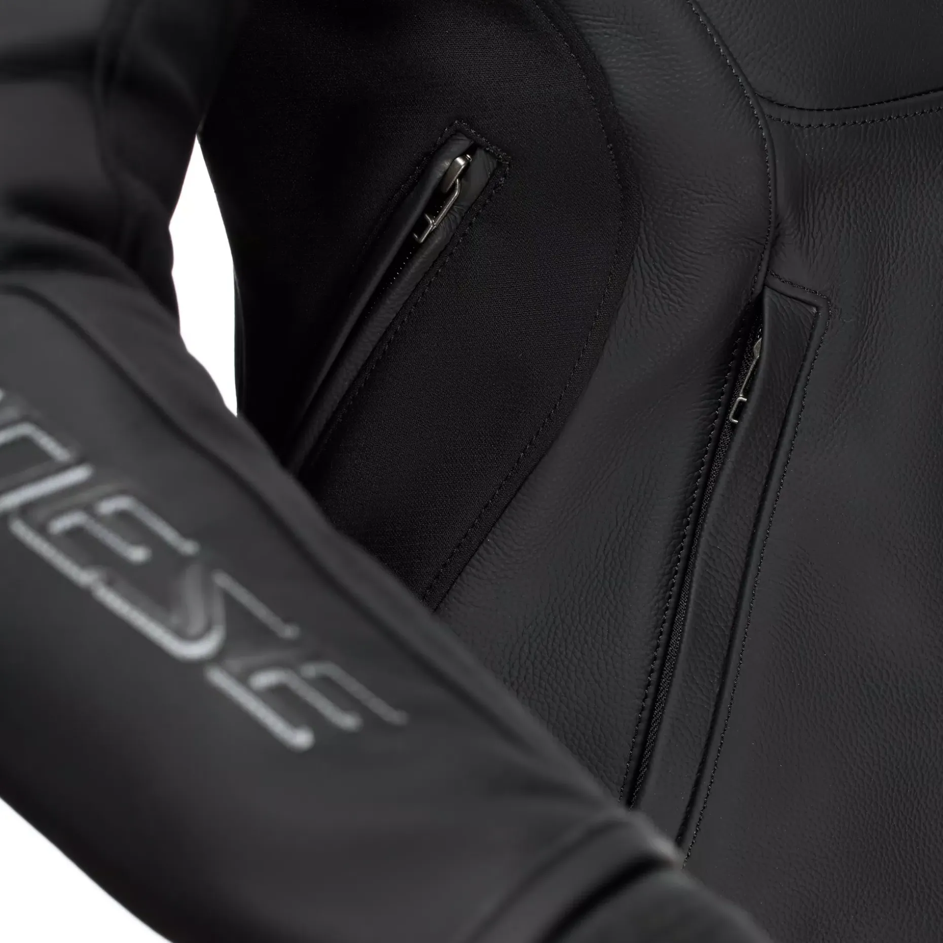 RACING 5 - CHAQUETA MOTO DE CUERO MUJER