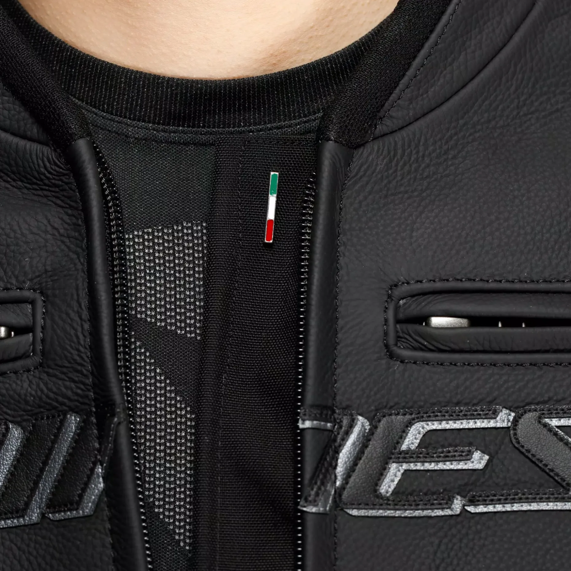 RACING 5 - CHAQUETA MOTO DE CUERO MUJER