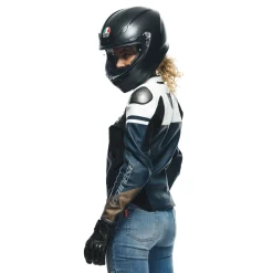 RAPIDA CHAQUETA DE CUERO MOTO MUJER