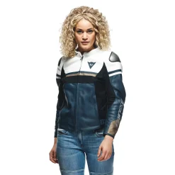 RAPIDA CHAQUETA DE CUERO MOTO MUJER