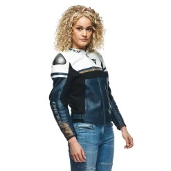 RAPIDA CHAQUETA DE CUERO MOTO MUJER
