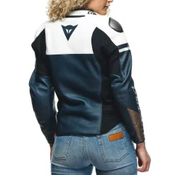 RAPIDA CHAQUETA DE CUERO MOTO MUJER