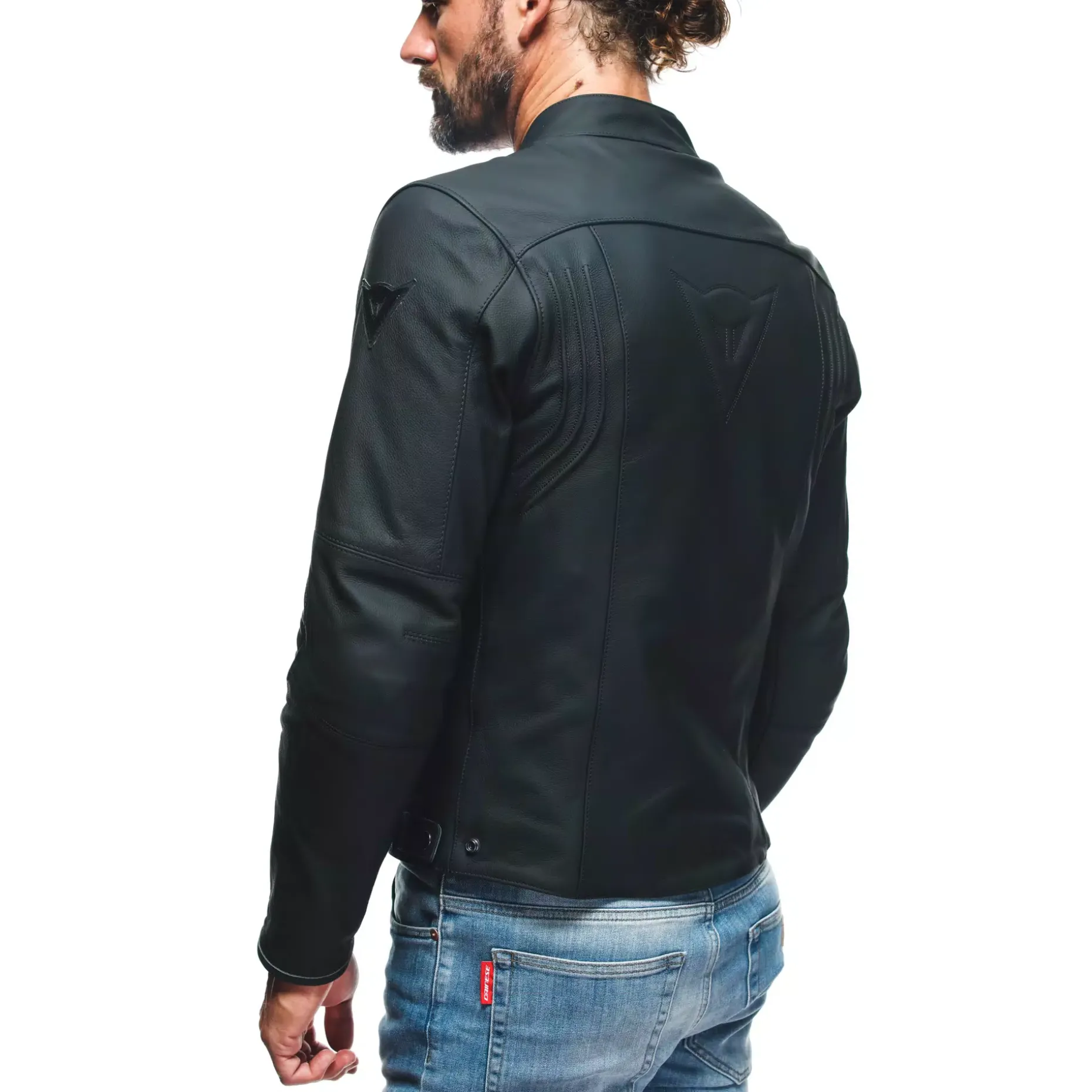 RAZON 2 CHAQUETA DE CUERO MOTO HOMBRE