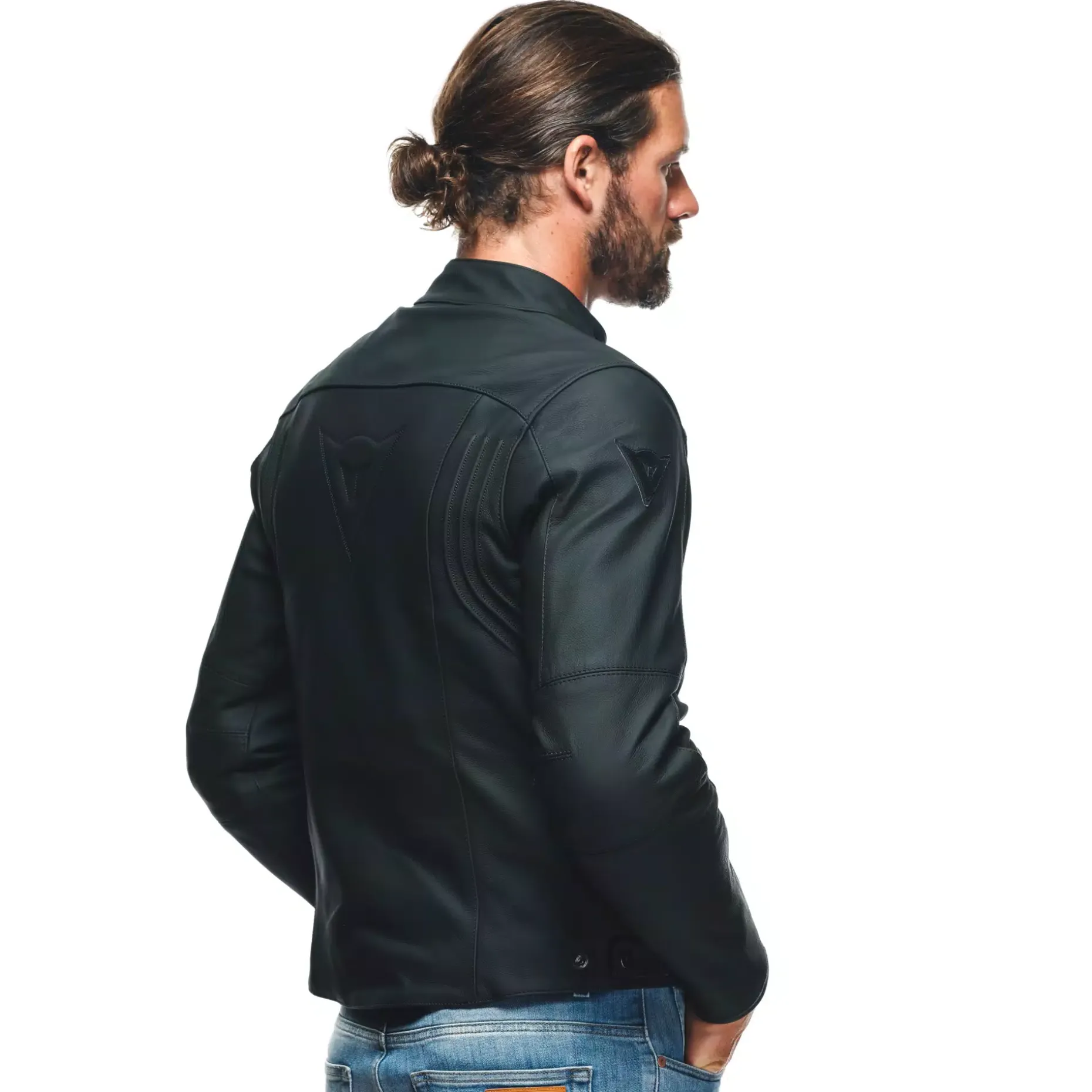 RAZON 2 CHAQUETA DE CUERO MOTO HOMBRE