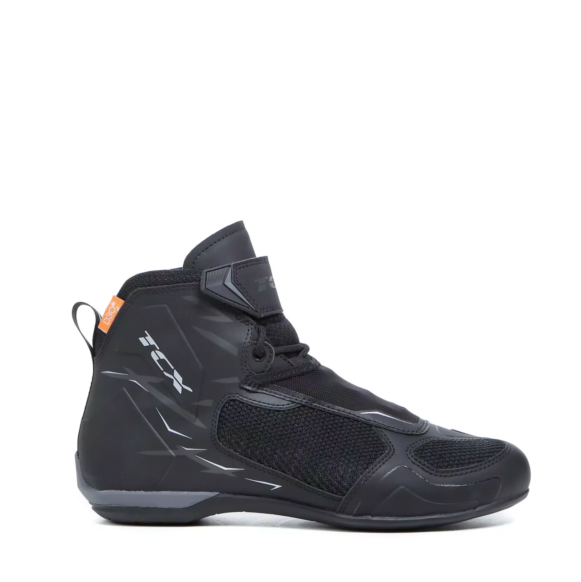 R04D AIR ZAPATO MOTO PARA VERANO HOMBRE - NEGRO/GRIS
