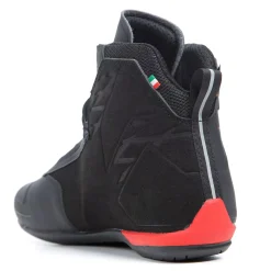 R04D AIR ZAPATO MOTO PARA VERANO HOMBRE - NEGRO/ROJO