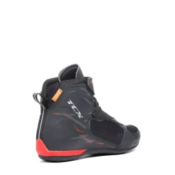 R04D AIR ZAPATO MOTO PARA VERANO HOMBRE - NEGRO/ROJO