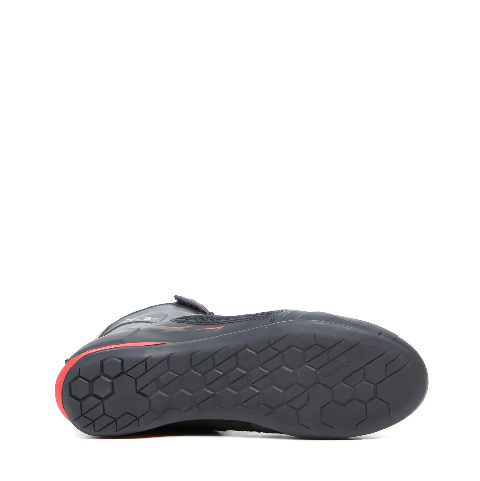 R04D AIR ZAPATO MOTO PARA VERANO HOMBRE - NEGRO/ROJO