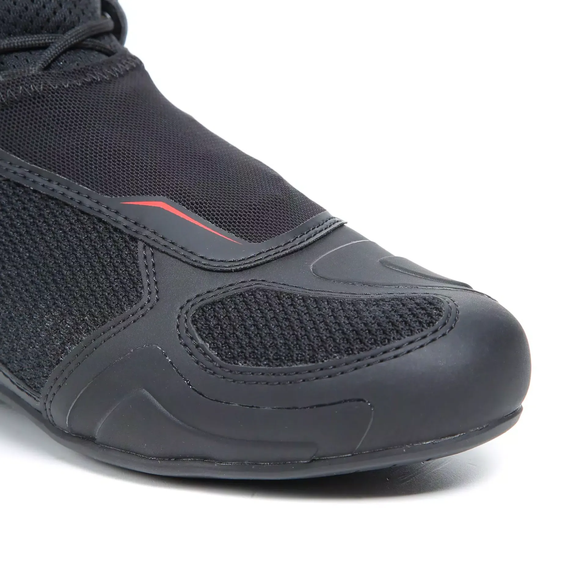 R04D AIR ZAPATO MOTO PARA VERANO HOMBRE - NEGRO/ROJO