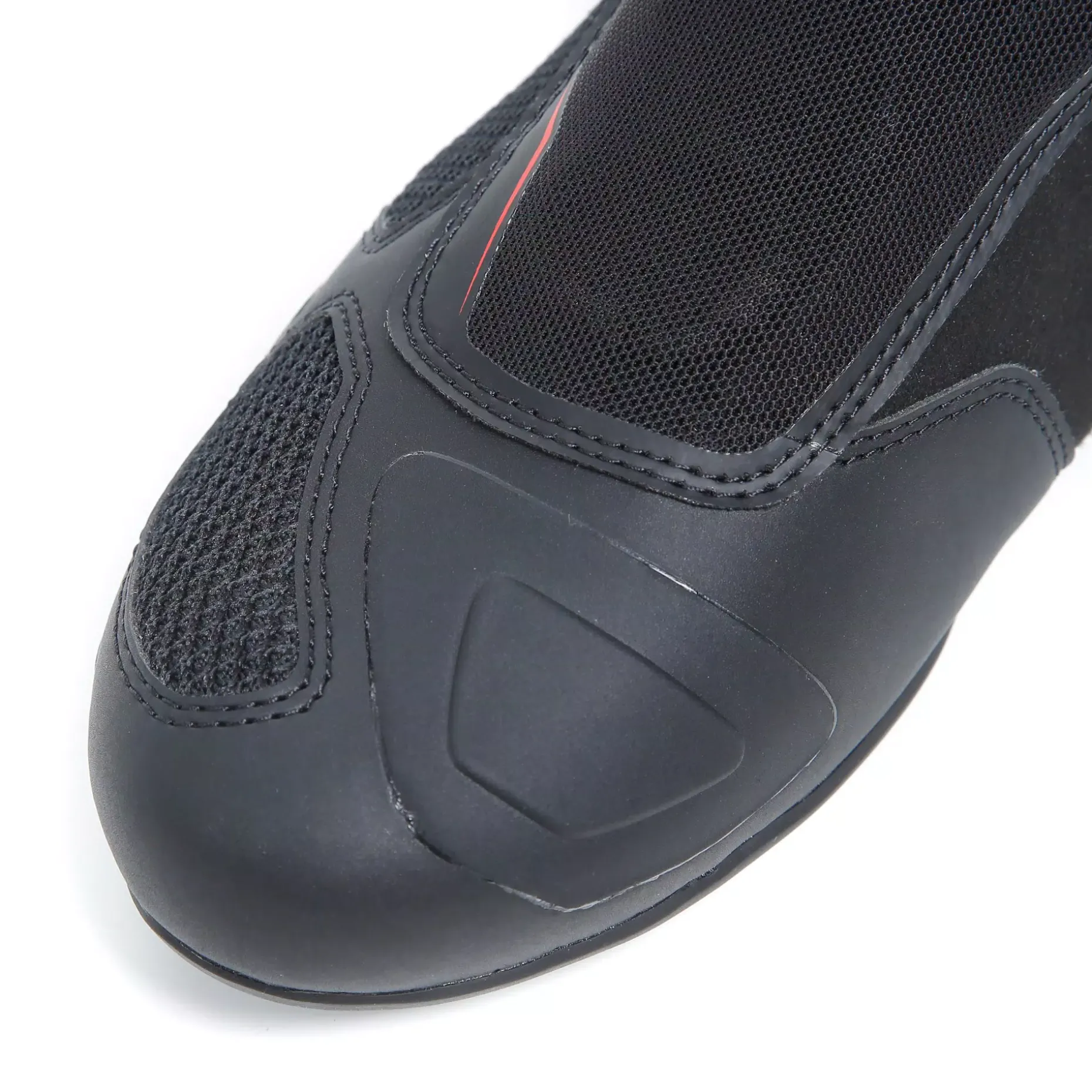 R04D AIR ZAPATO MOTO PARA VERANO HOMBRE - NEGRO/ROJO
