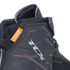 R04D AIR ZAPATO MOTO PARA VERANO HOMBRE - NEGRO/ROJO