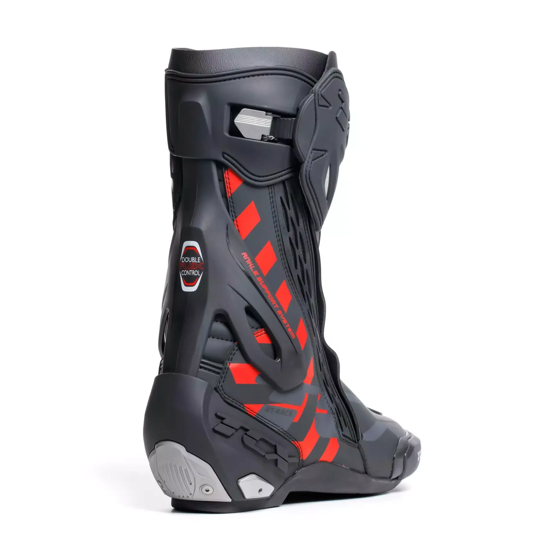 RT-RACE BOTAS MOTO HOMBRE - NEGRO/ROJO