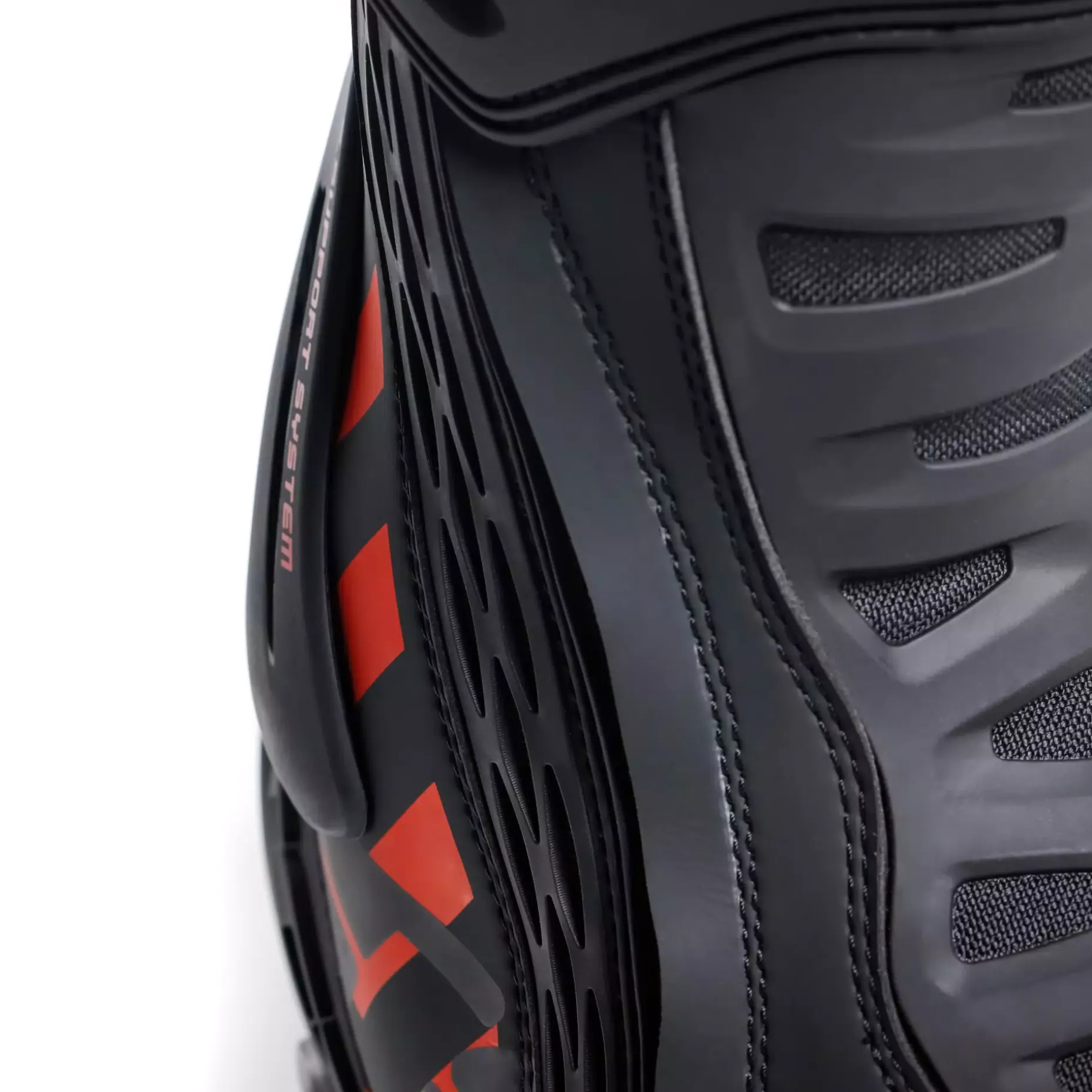 RT-RACE BOTAS MOTO HOMBRE - NEGRO/ROJO