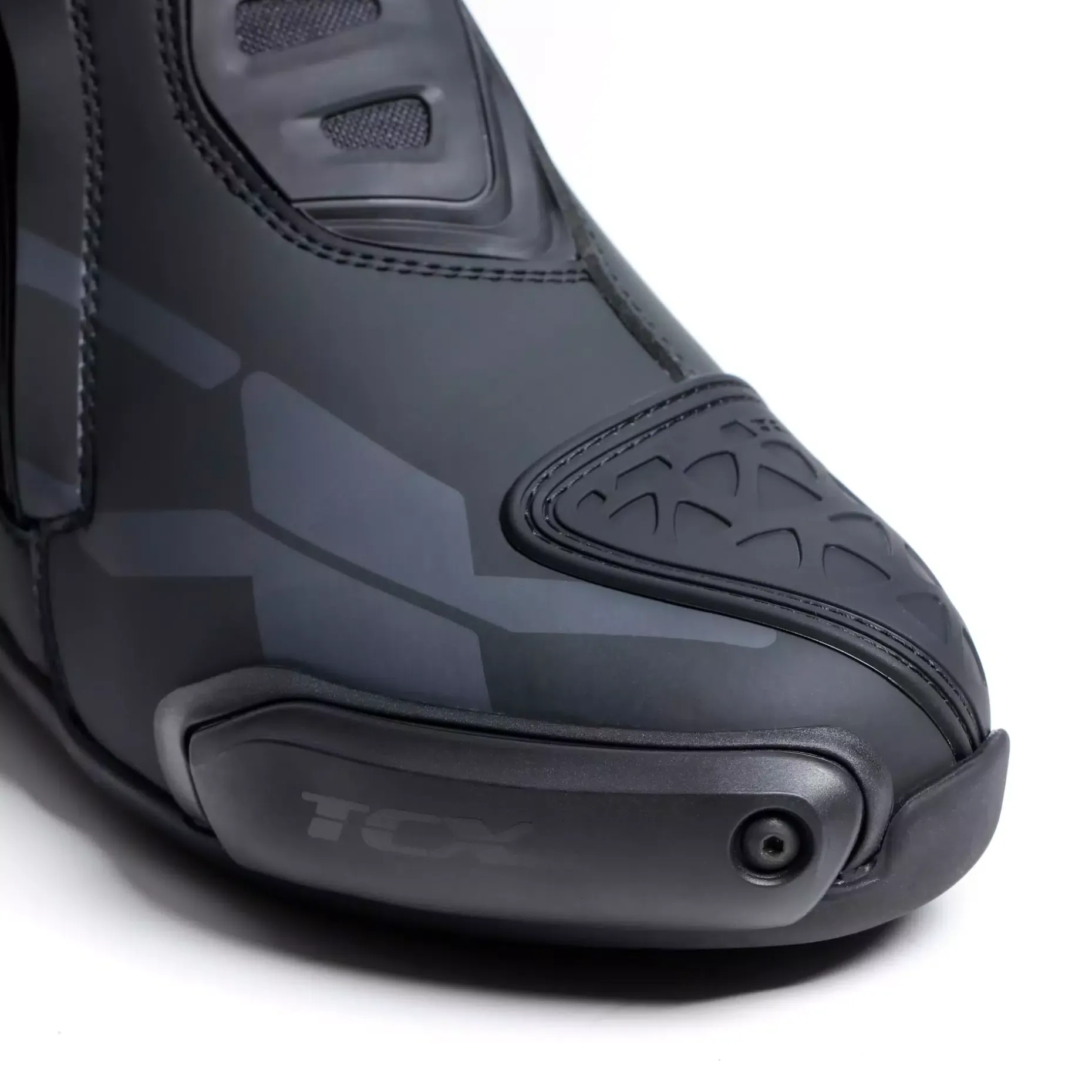 RT-RACE BOTAS MOTO HOMBRE - NEGRO/ROJO