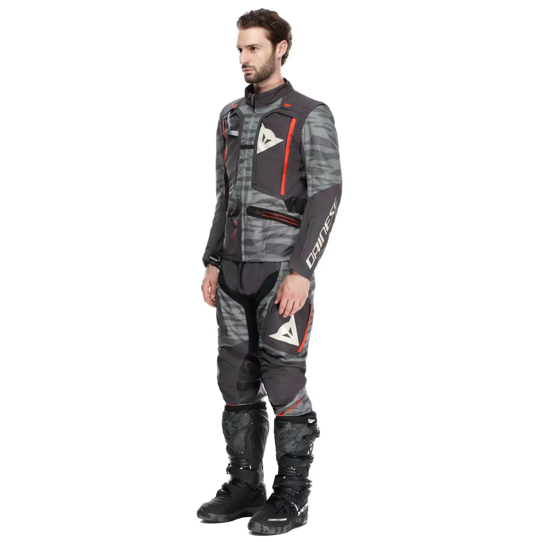 STERRATO - CHAQUETA MOTO OFFROAD EN TEJIDO HOMBRE