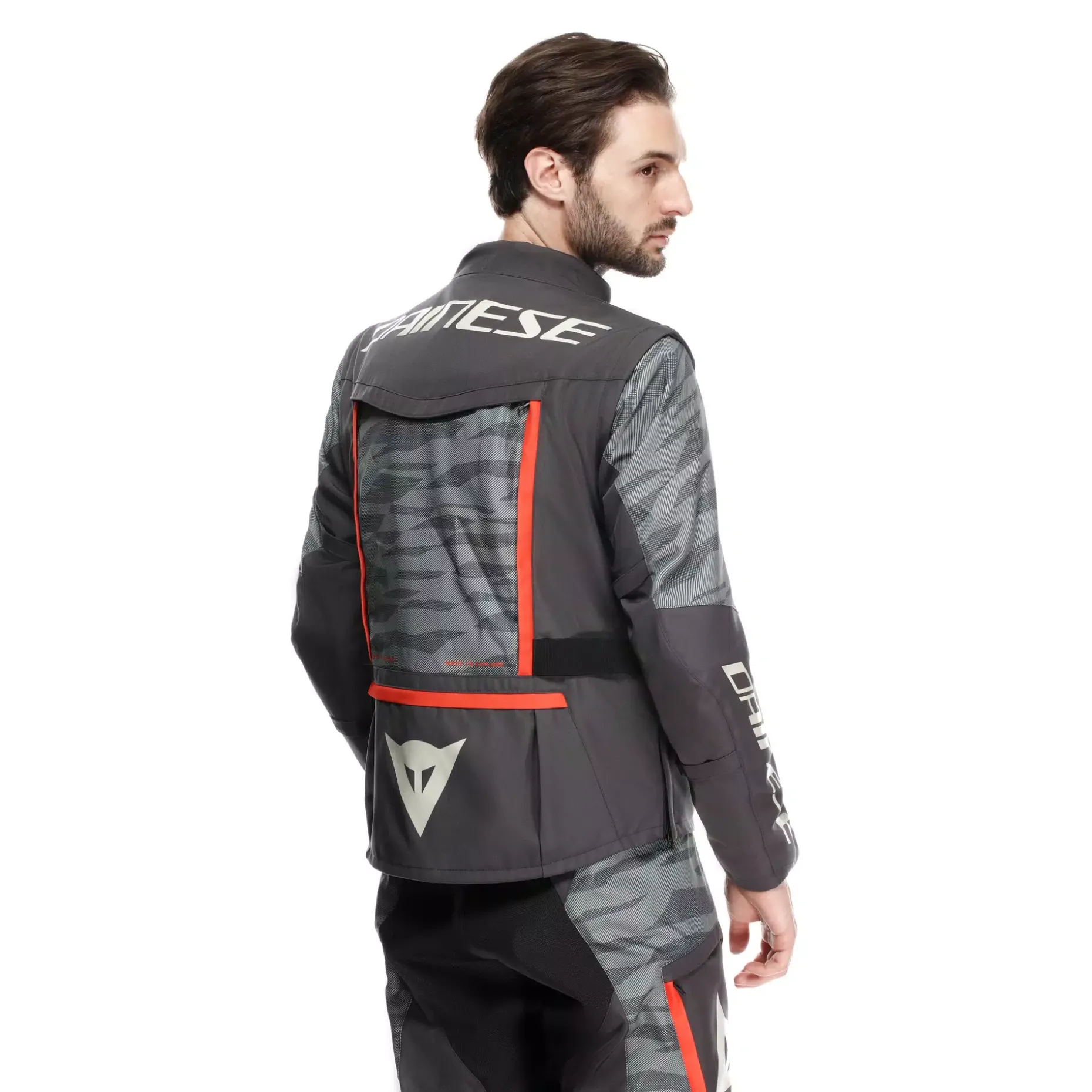 STERRATO - CHAQUETA MOTO OFFROAD EN TEJIDO HOMBRE