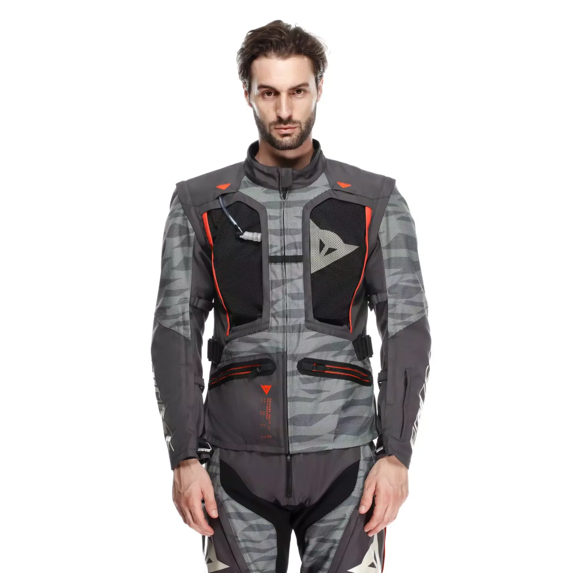 STERRATO - CHAQUETA MOTO OFFROAD EN TEJIDO HOMBRE