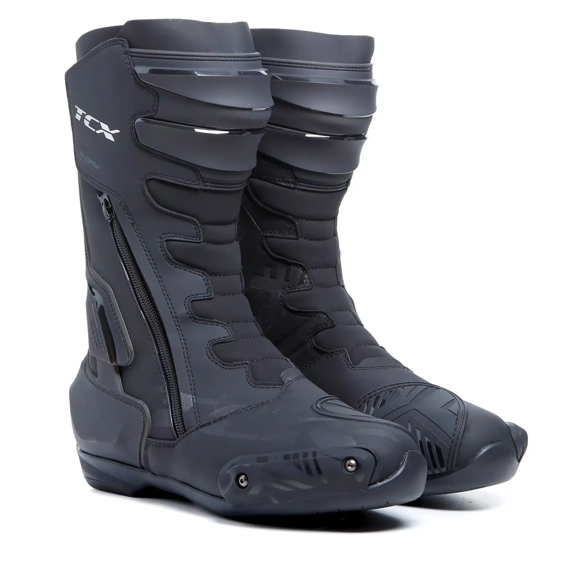 S-TR1 WP BOTAS MOTO TOURING IMPERMEABLES HOMBRE - NEGRO