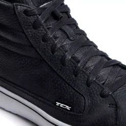 STREET 3 WP ZAPATO MOTO IMPERMEABLE HOMBRE - NEGRO/NEGRO/BLANCO