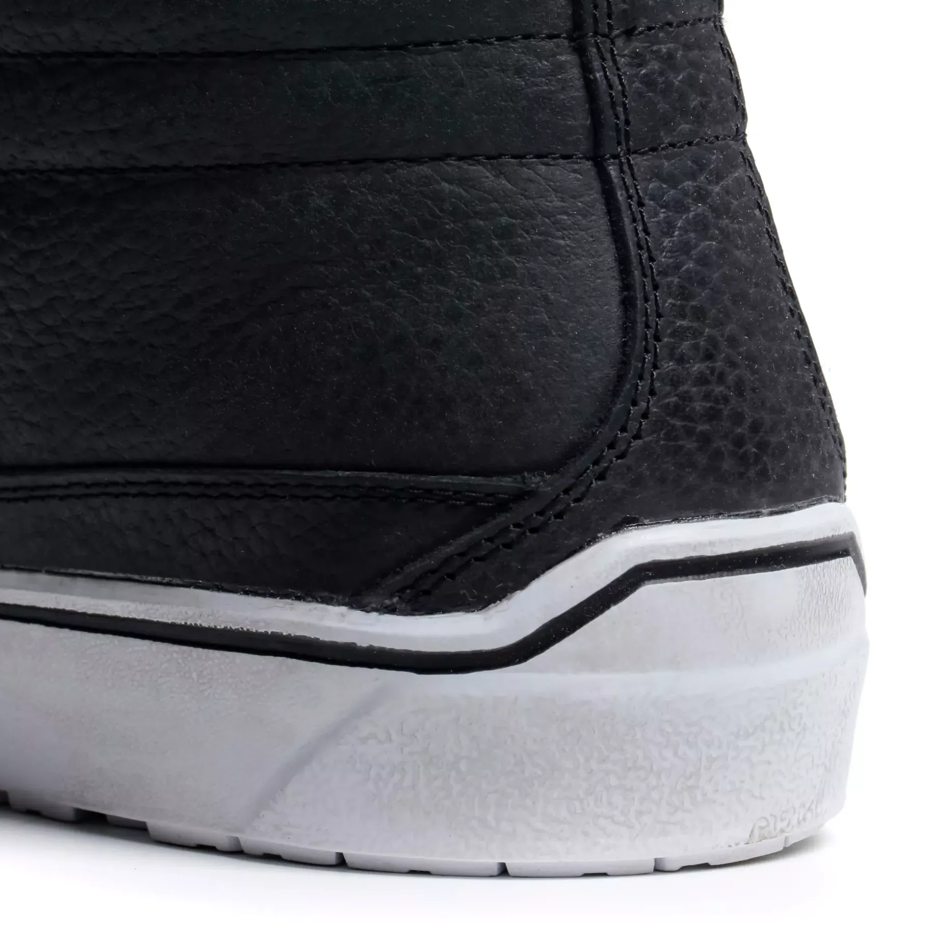STREET 3 WP ZAPATO MOTO IMPERMEABLE HOMBRE - NEGRO/NEGRO/BLANCO