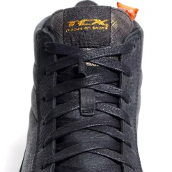 STREET 3 WP ZAPATO MOTO IMPERMEABLE MUJER - NEGRO/ORO