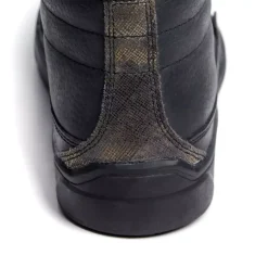STREET 3 WP ZAPATO MOTO IMPERMEABLE MUJER - NEGRO/ORO