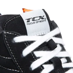 STREET 3 WP ZAPATO MOTO IMPERMEABLE HOMBRE - NEGRO/BLANCO