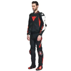 SUPER SPEED 4 - CHAQUETA DE MOTO DE CUERO PERFORADO HOMBRE