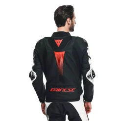 SUPER SPEED 4 - CHAQUETA DE MOTO DE CUERO PERFORADO HOMBRE